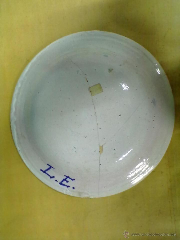 Antig&uuml;edades: PLATO PAJARITO TALAVERA MANISES - Foto 3