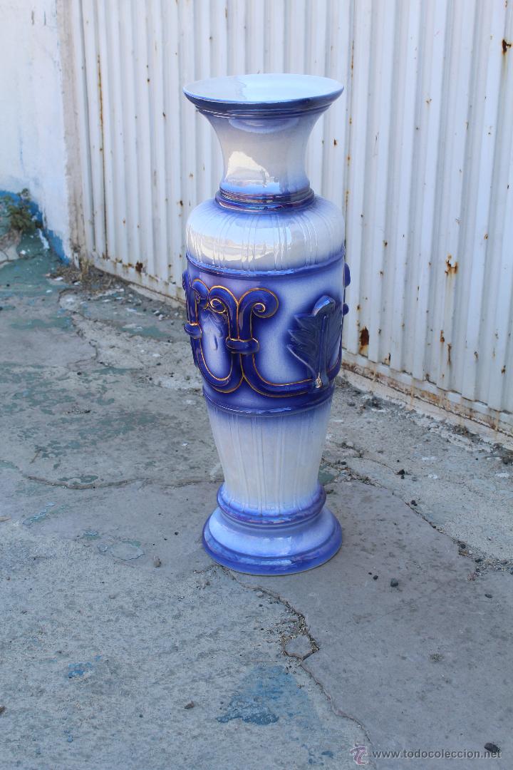 Antig&uuml;edades: JARRON EN PORCELANA VIDRIADA - Foto 3
