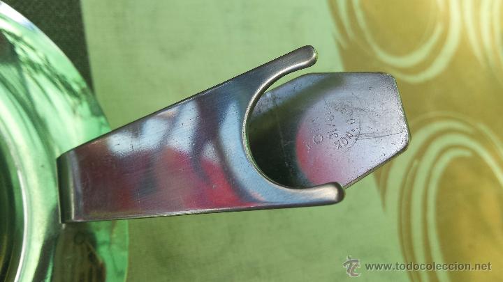 Antig&uuml;edades: calienta copas metalico. - Foto 2