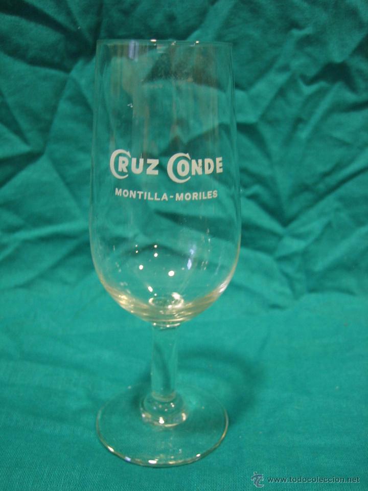 Antiquit&eacute;s: Copa para vino Bodegas Cruz Conde Montilla (C&oacute;rdoba)