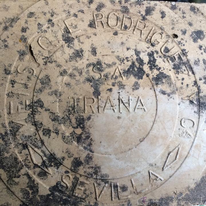 Antig&uuml;edades: Azulejo mensaque - Foto 1