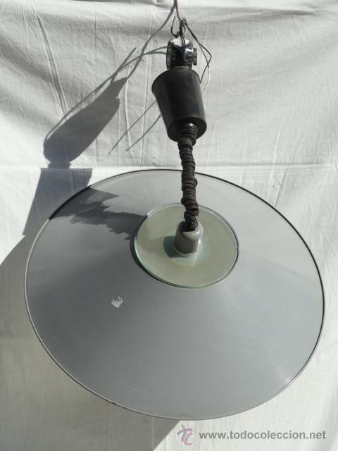 Antig&uuml;edades: L&Aacute;MPARA CON FLEXO DE TECHO. - Foto 2