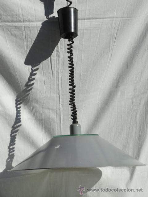 Antig&uuml;edades: L&Aacute;MPARA CON FLEXO DE TECHO. - Foto 3
