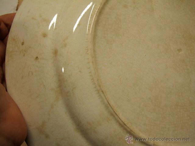 Antig&uuml;edades: PLATO DE CER&Aacute;MICA ESMALTADA - Foto 4