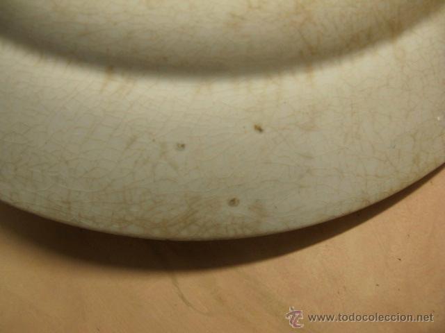 Antig&uuml;edades: PLATO DE CER&Aacute;MICA ESMALTADA - Foto 5