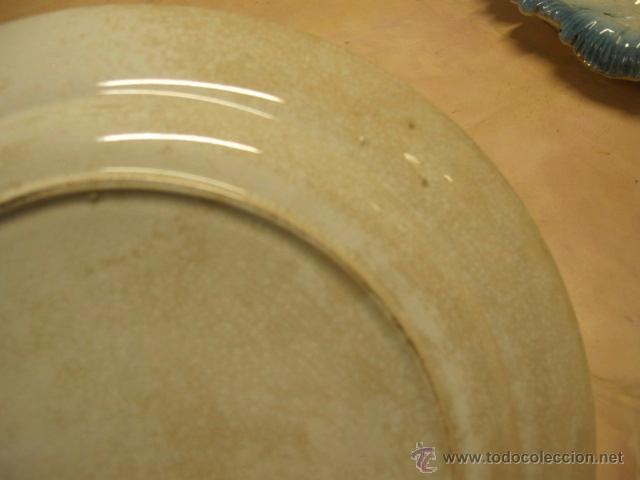 Antig&uuml;edades: PLATO DE CER&Aacute;MICA ESMALTADA - Foto 6