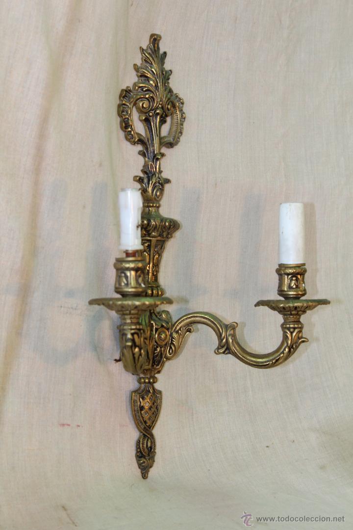 Antig&uuml;edades: APLIQUE EN BRONCE - Foto 4