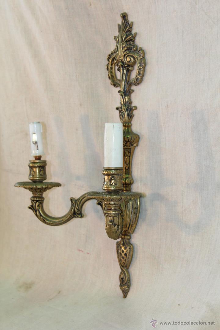 Antig&uuml;edades: APLIQUE EN BRONCE - Foto 5