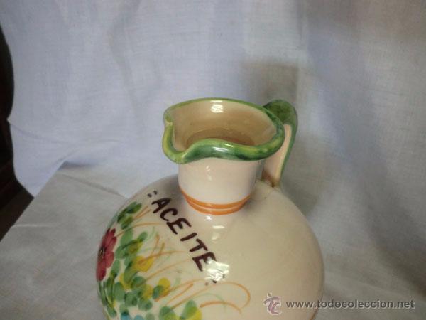 Antig&uuml;edades: JARRA DE CER&Aacute;MICA PARA ACEITE , ACEITERA - Foto 6