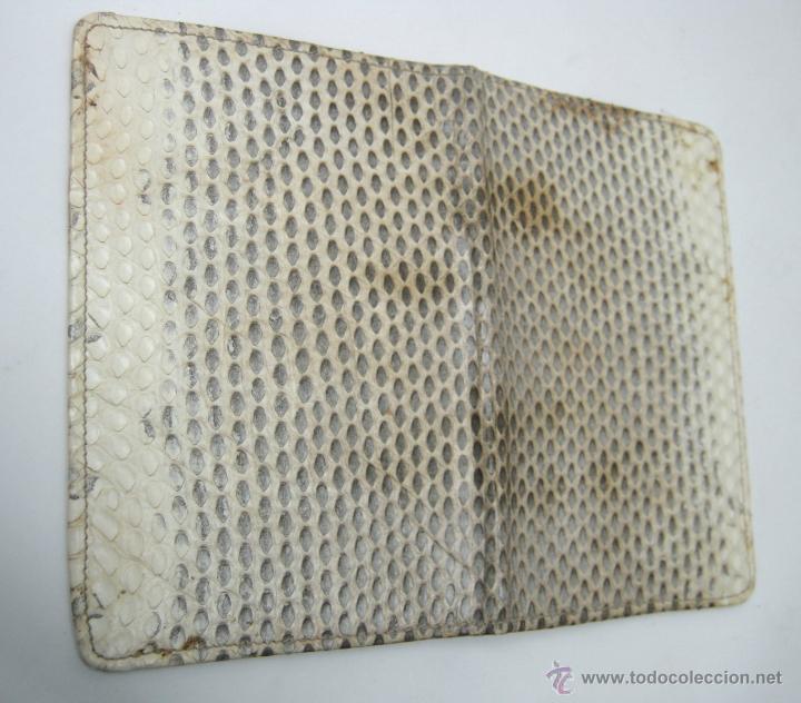 Antig&uuml;edades: Magnifica cartera billetera antigua - Foto 3