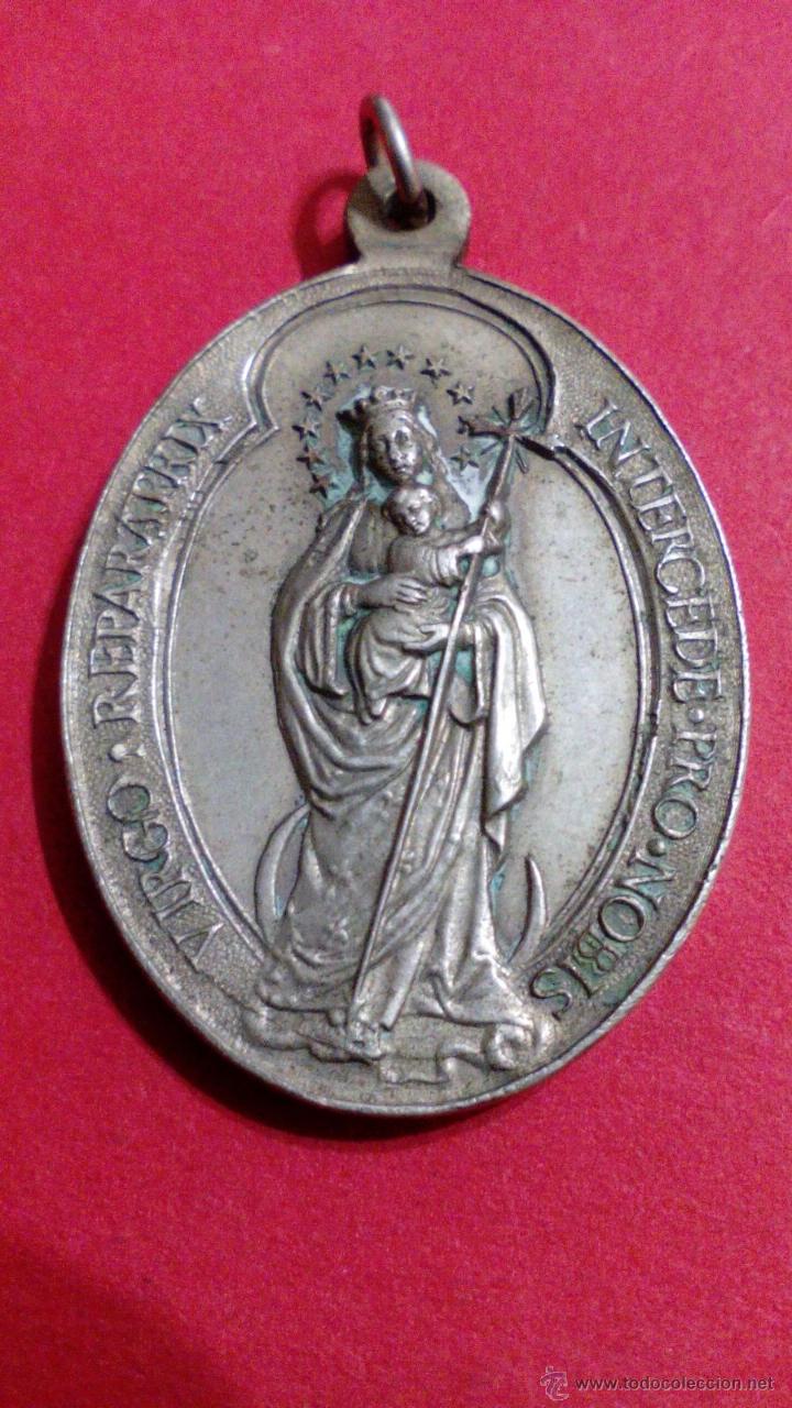 Antig&uuml;edades: MEDALLA RELIGIOSA VIRGEN MARIA - Foto 1