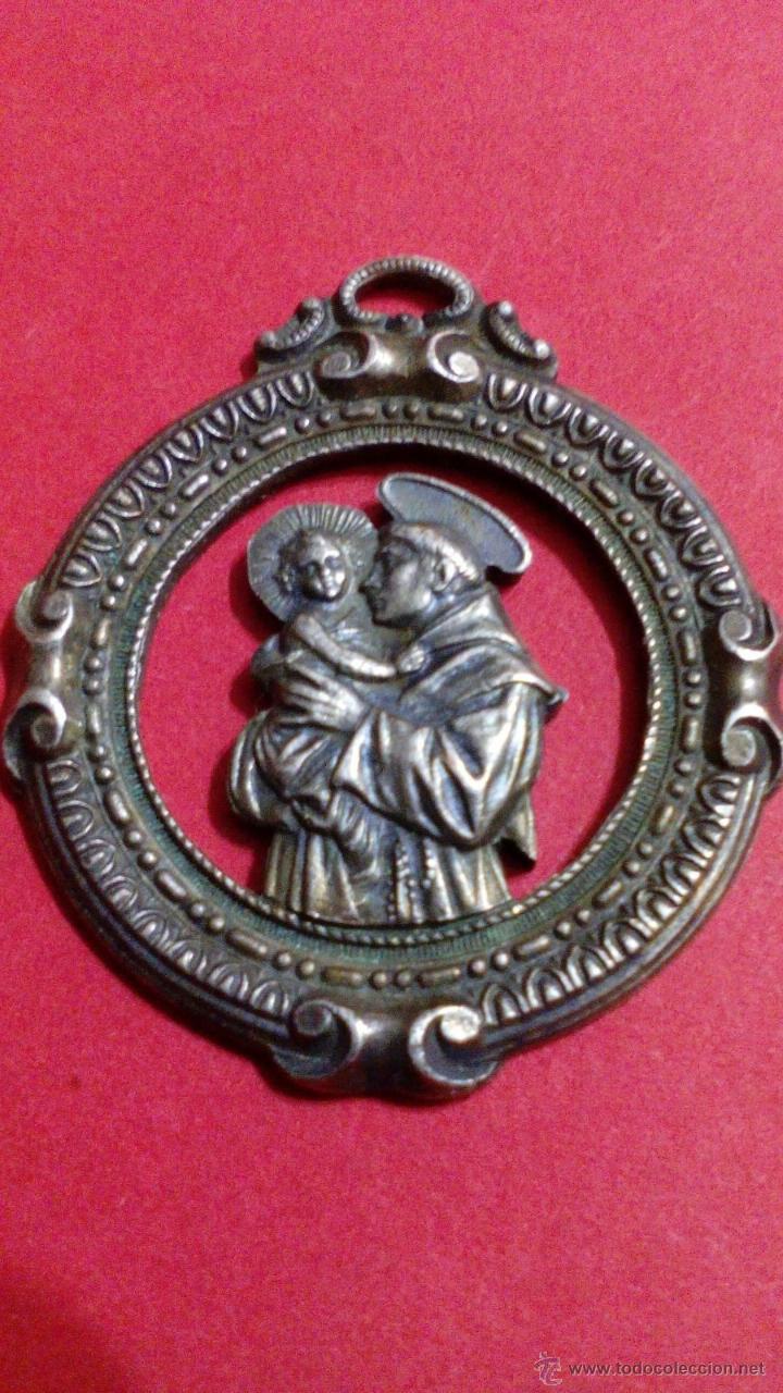 Antig&uuml;edades: CURIOSA MEDALLA RELIGIOSA - Foto 1