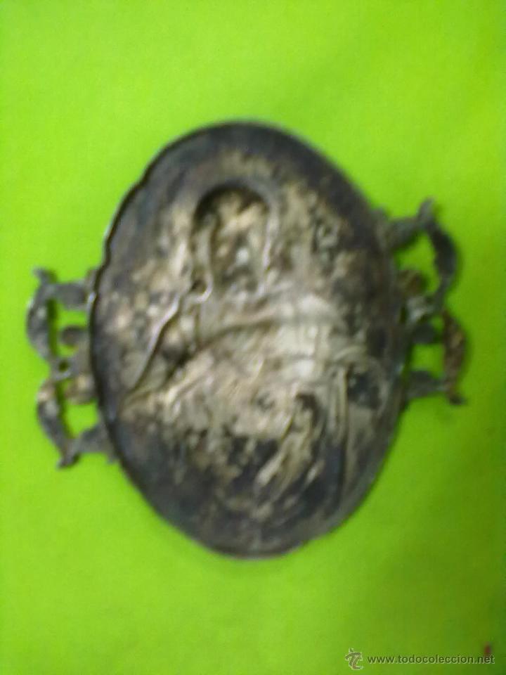 Antig&uuml;edades: SAGRADO CORAZON CHAPA PUERTA - Foto 2