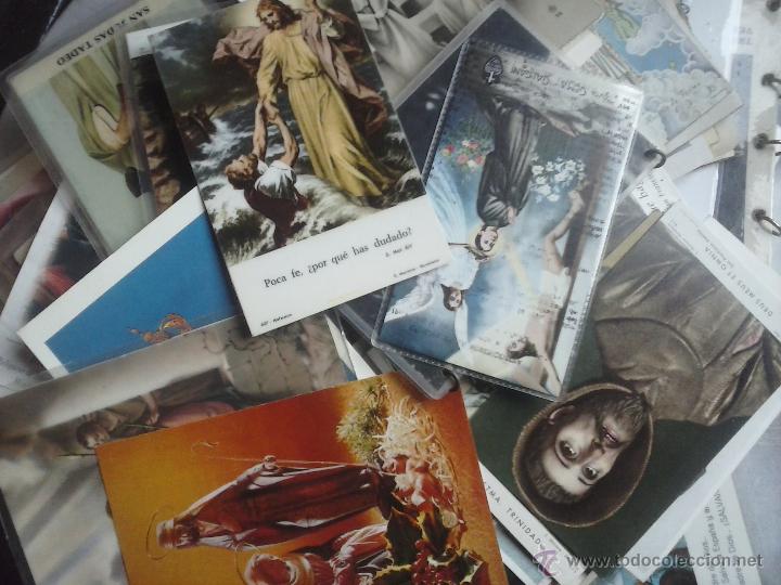 Antig&uuml;edades: Estampitas religiosas-esquelas-1&ordf; comuni&oacute;n. - Foto 1