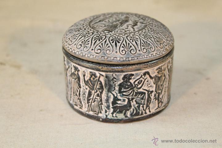 Antig&uuml;edades: caja joyero en ceramica - Foto 1