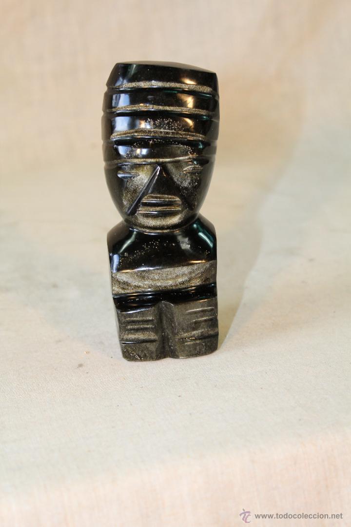 Antig&uuml;edades: FIGURA EN PIEDRA DE BASALTO - Foto 2