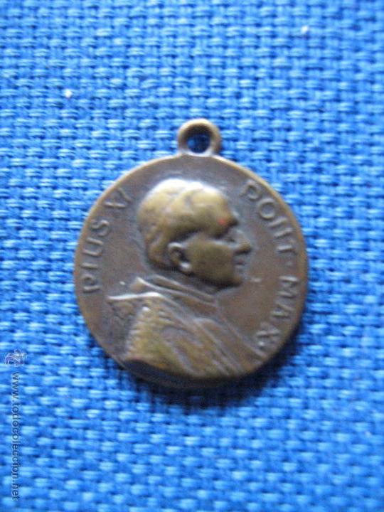 Antig&uuml;edades: MEDALLA DE PIO XI - 1,5 CM - Foto 1