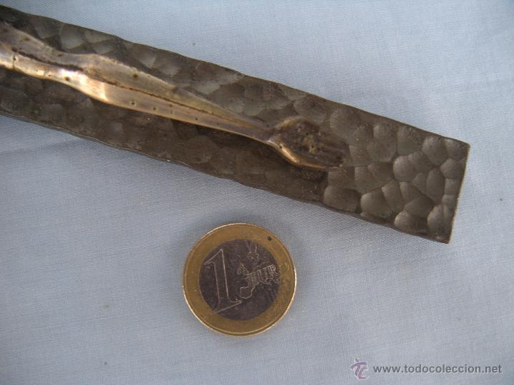 Antig&uuml;edades: CRUCIFIJO DE HIERRO Y BRONCE - Foto 2