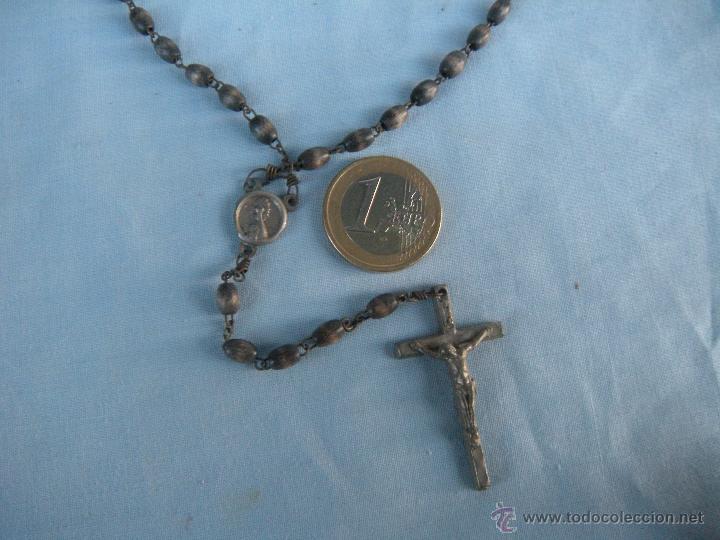 Antig&uuml;edades: ANTIGUO ROSARIO DE SEMILLAS - Foto 2
