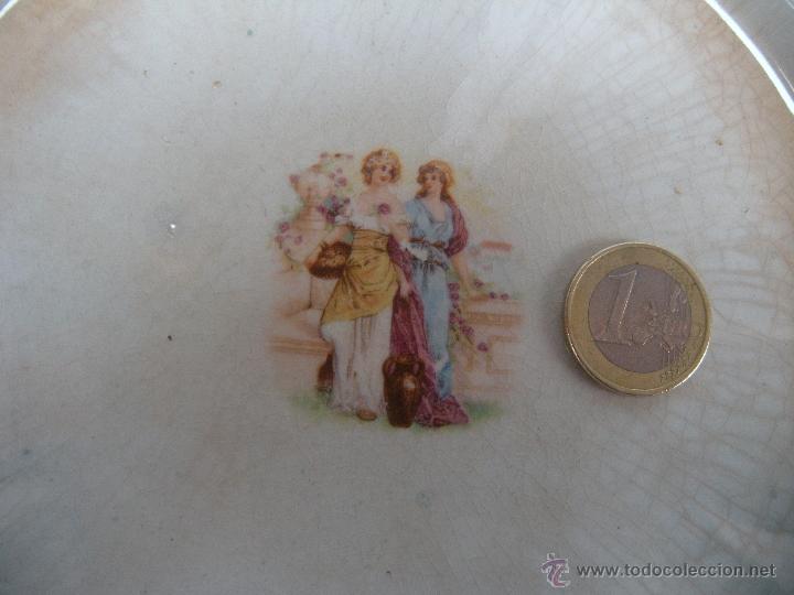 Antig&uuml;edades: ANTIGUO PLATO MODERN&Iacute;STA DE REFLEJO - Foto 4