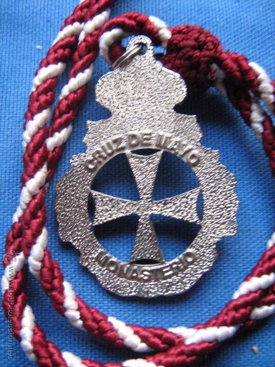 Antig&uuml;edades: MEDALLA CON CORDON DE LA CRUZ DE MAYO DE MONASTERIO - Foto 2