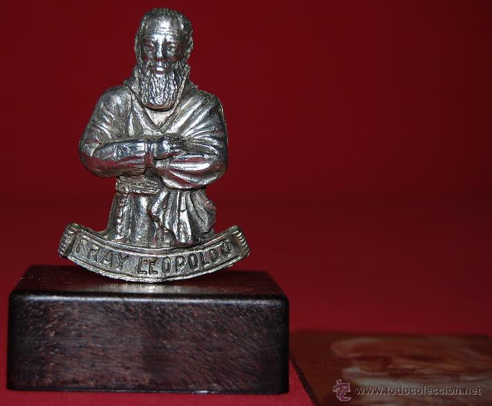 Antiquit&auml;ten: FIGURA + ESTAMPA FRAYLEOPOLDO DE ALPANDEIRE