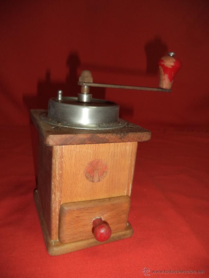 Antig&uuml;edades: ANTIGUO MOLINILLO DE CAFE COMPLETO, FUNCIONANDO - Foto 1