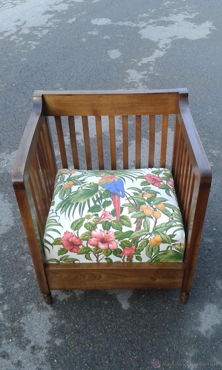 Antig&uuml;edades: Sillon siglo XIX - Foto 2
