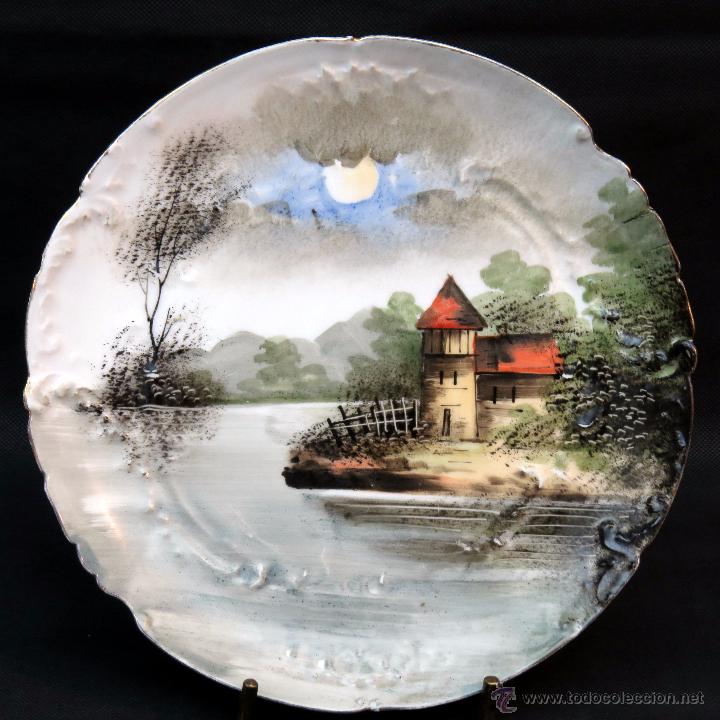 Antig&uuml;edades: PLATO PORCELANA LIMOGES - Foto 1