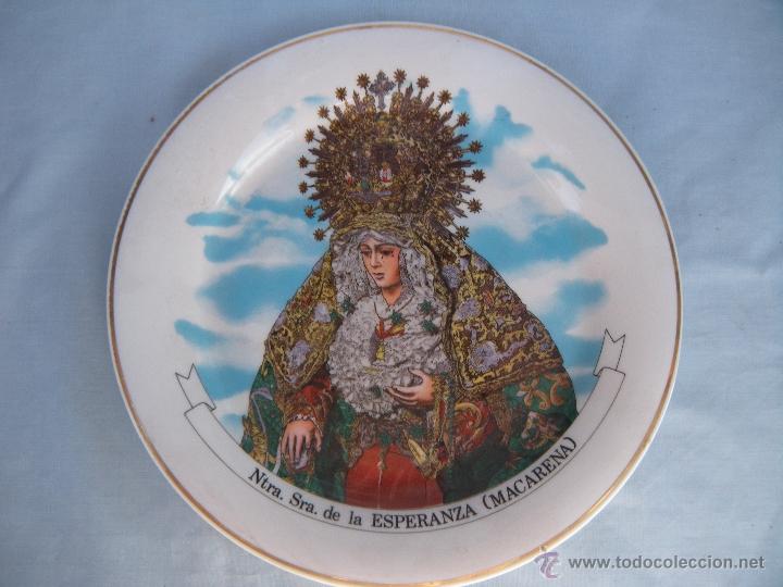 Antig&uuml;edades: PLATO NUESTRA SE&Ntilde;ORA DE LA ESPERANZA MACARENA - Foto 1