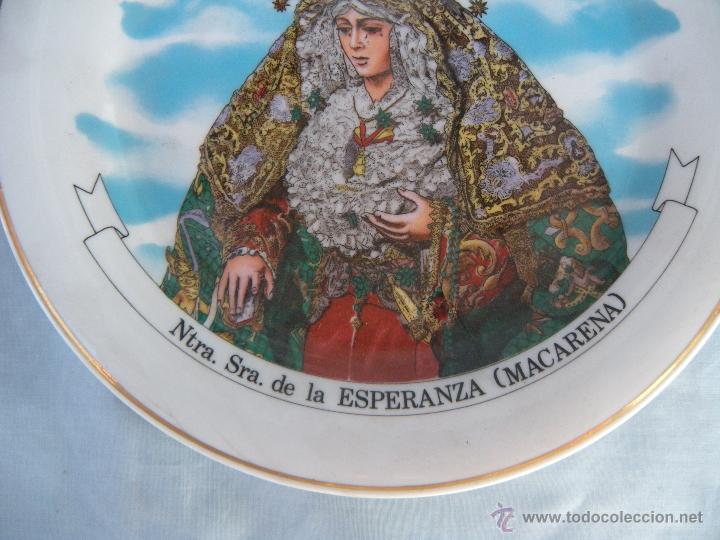 Antig&uuml;edades: PLATO NUESTRA SE&Ntilde;ORA DE LA ESPERANZA MACARENA - Foto 3