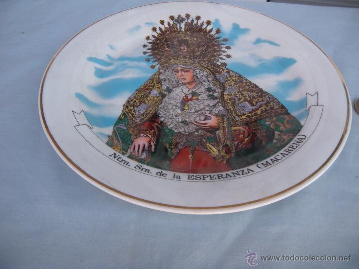 Antig&uuml;edades: PLATO NUESTRA SE&Ntilde;ORA DE LA ESPERANZA MACARENA - Foto 5