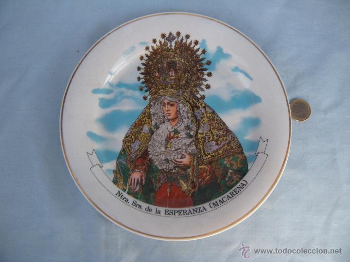 Antig&uuml;edades: PLATO NUESTRA SE&Ntilde;ORA DE LA ESPERANZA MACARENA - Foto 6