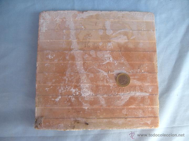 Antig&uuml;edades: ANTIGUO AZULEJO DE 20 X 20 CM - Foto 3