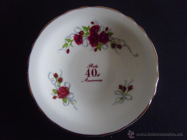 Antig&uuml;edades: PLATITO INGLES DE PORCELANA - Foto 1