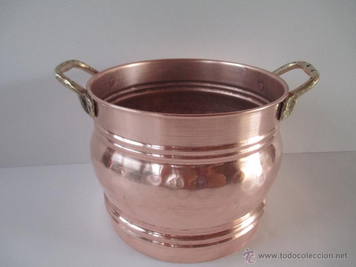 Antig&uuml;edades: PRECIOSA OLLA DE COBRE - Foto 2