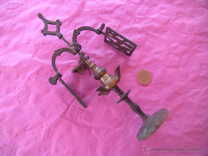 Antig&uuml;edades: VEL&Oacute;N CANDIL DE BRONCE - Foto 3