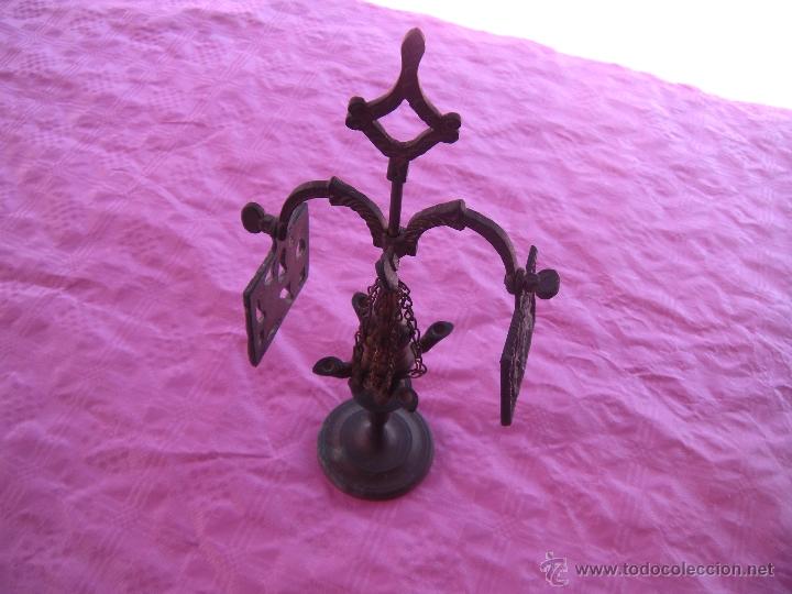 Antig&uuml;edades: VEL&Oacute;N CANDIL DE BRONCE - Foto 5