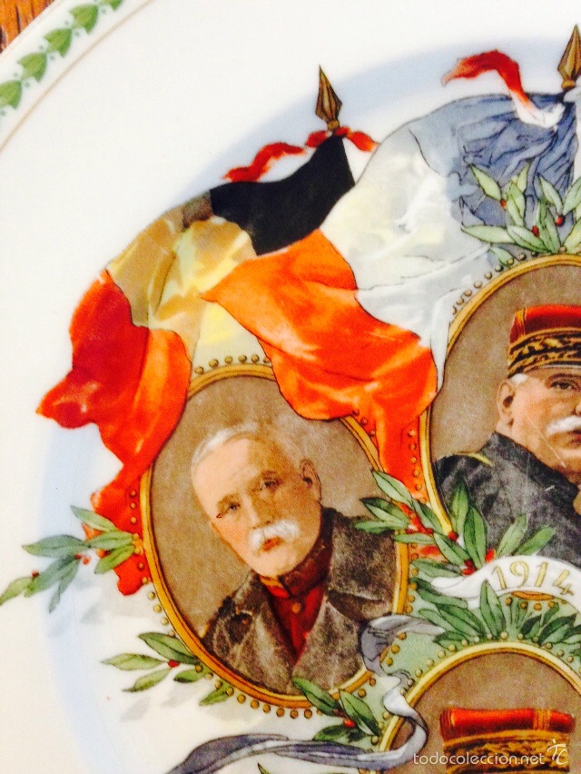 Antig&uuml;edades: Fant&aacute;stico plato de limoges - Foto 5