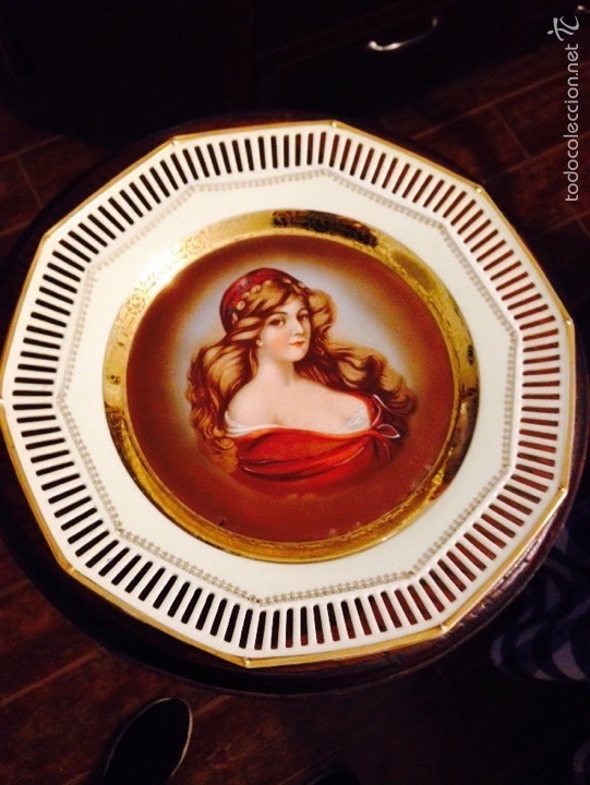 Antig&uuml;edades: Plato calado de Vabaria - Foto 1