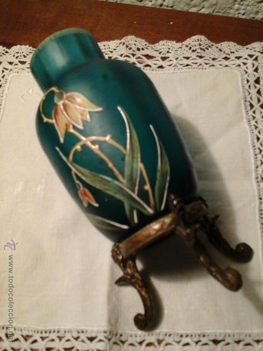Antig&uuml;edades: Jarron modernista esmaltado - Foto 1