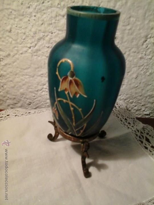 Antig&uuml;edades: Jarron modernista esmaltado - Foto 3