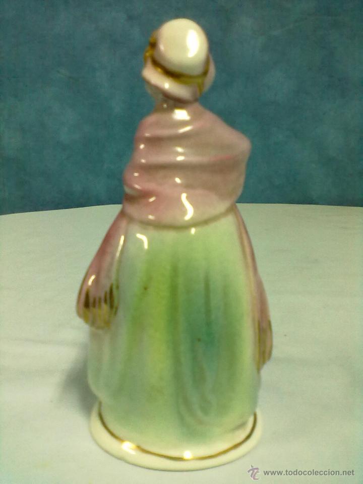 Antig&uuml;edades: FIGURA DAMA DE PORCELANA - Foto 3