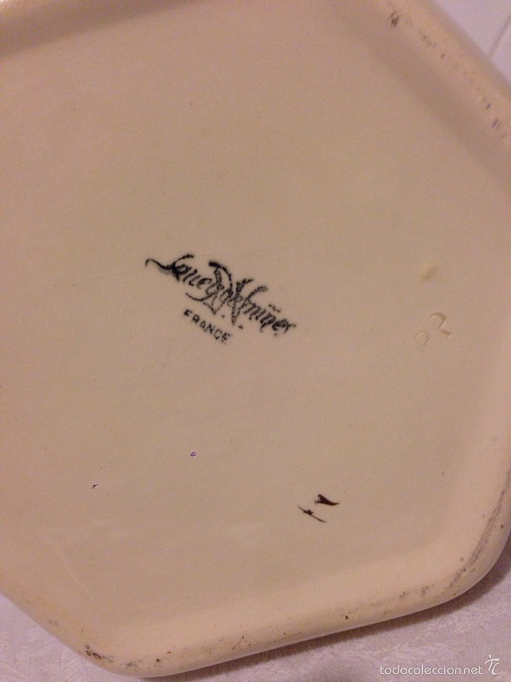 Antig&uuml;edades: Jarra de porcelana de serreguemines - Foto 4