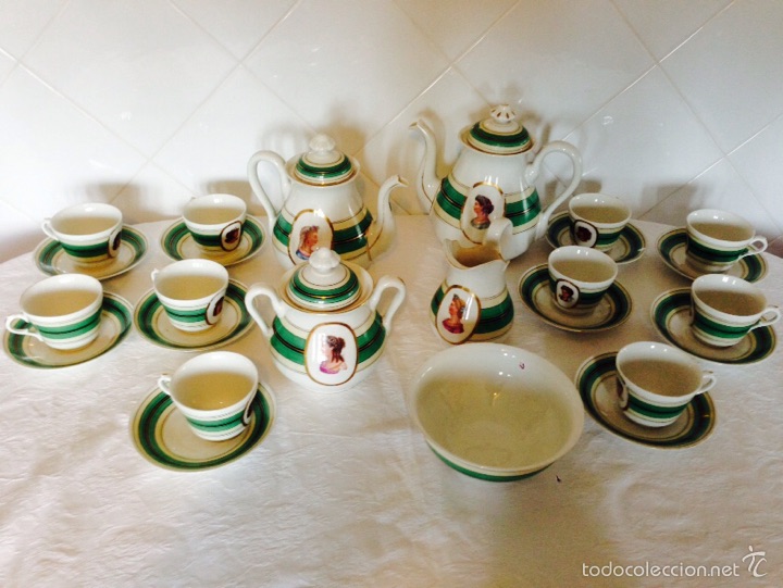 Antig&uuml;edades: Imponente juego de caf&eacute; de Vabaria - Foto 1