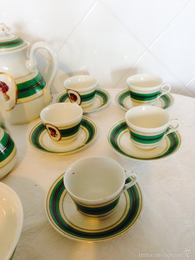Antig&uuml;edades: Imponente juego de caf&eacute; de Vabaria - Foto 2