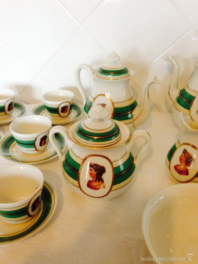 Antig&uuml;edades: Imponente juego de caf&eacute; de Vabaria - Foto 4