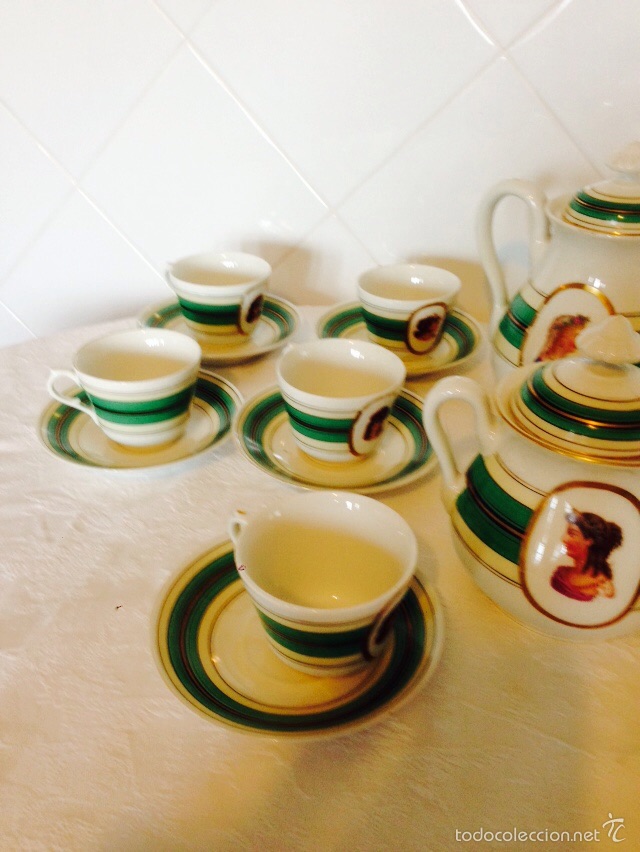 Antig&uuml;edades: Imponente juego de caf&eacute; de Vabaria - Foto 5
