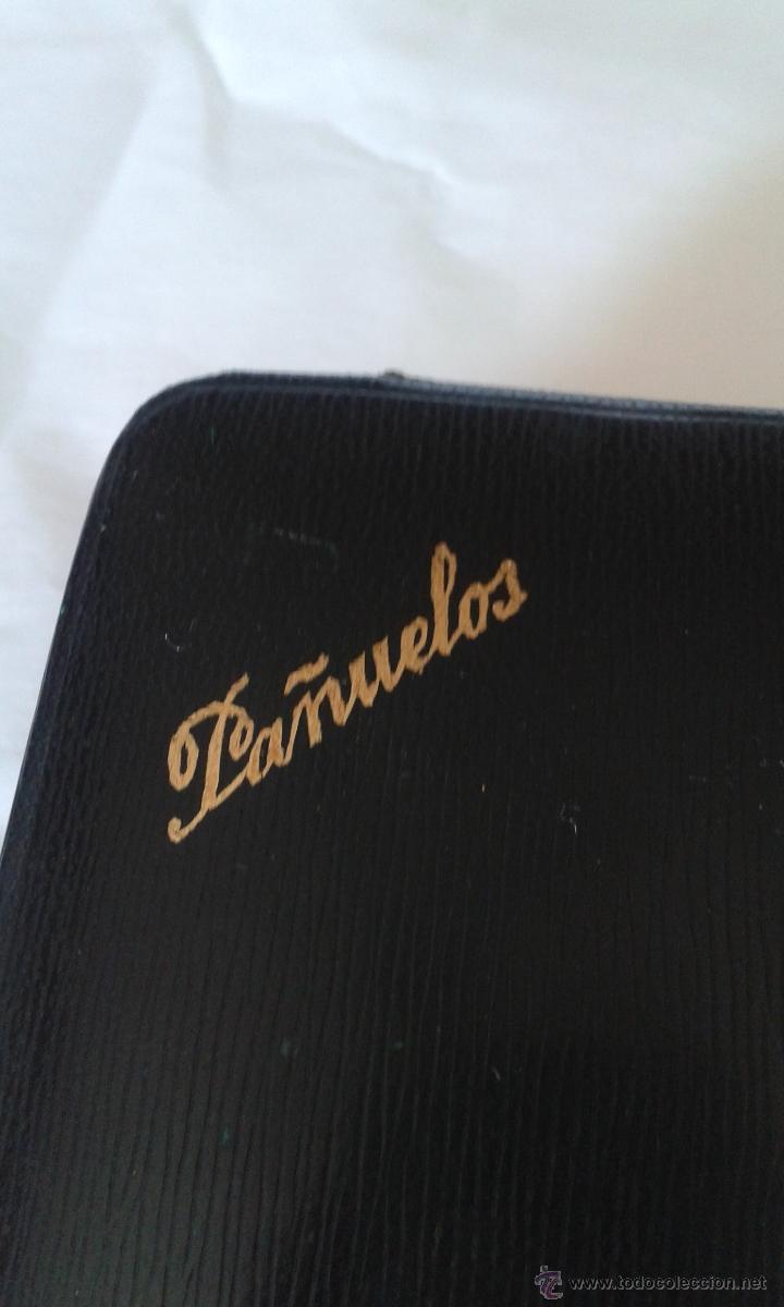 Antig&uuml;edades: ANTIGUO ESTUCHE PARA GUARDAR PA&Ntilde;UELOS. - Foto 2