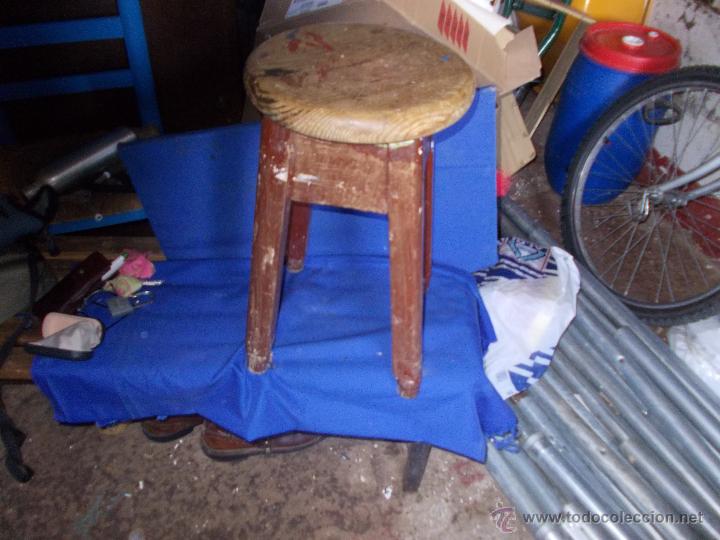 Antig&uuml;edades: banco de madera antiguo - Foto 1